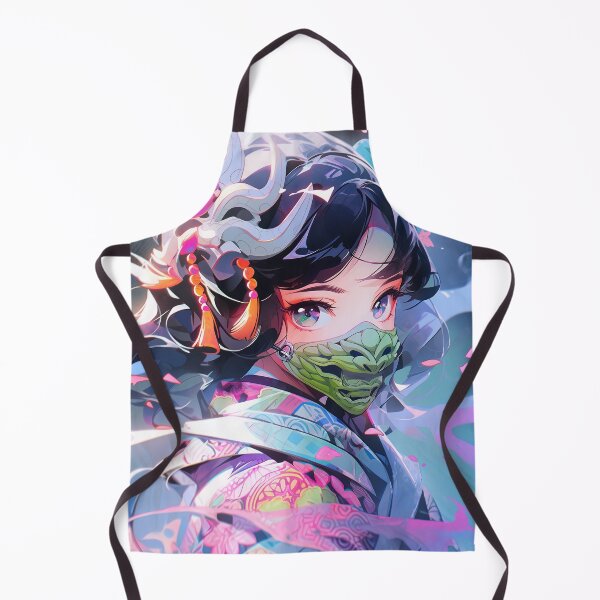 Item preview, Cool Pastel Masked Assassin Anime Girl designed and sold by bubblegoth.