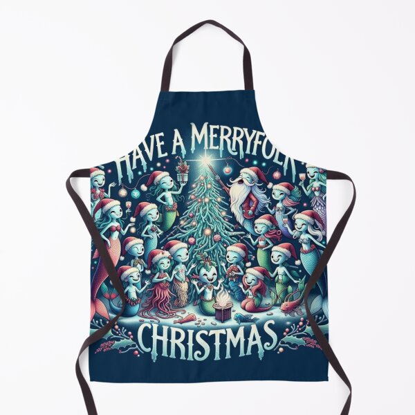 Item preview, Have a Merryfolk Christmas designed and sold by titartwork.