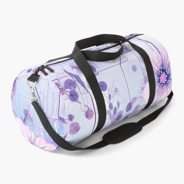 Item preview, Cyberpunk Flowers and Circuitry Pattern designed and sold by SchorlCraft.