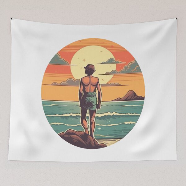 Item preview, Coastal Contemplation designed and sold by HiredJustice.