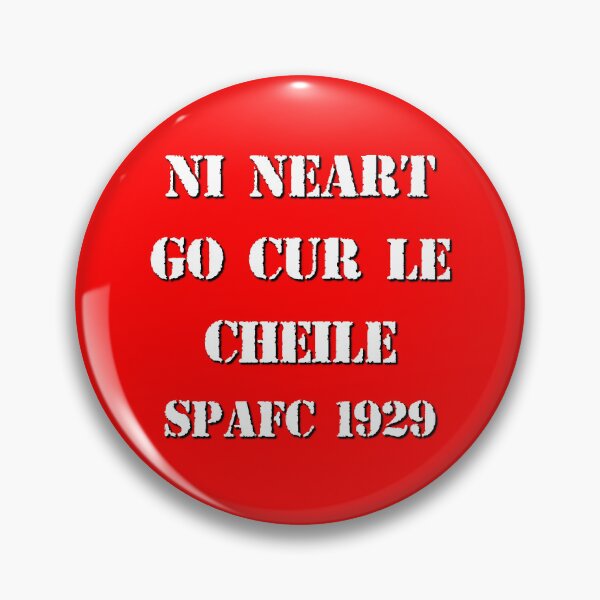 Item preview, Ní Neart Go Cur Le Chéile Pats Dublin retro soccer logo designed and sold by ModSupporters.
