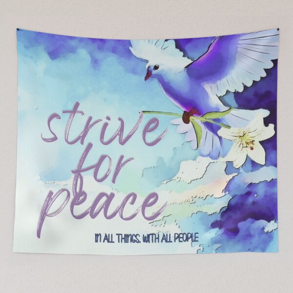 Item preview, Strive for Peace in All Things designed and sold by gleefulme.