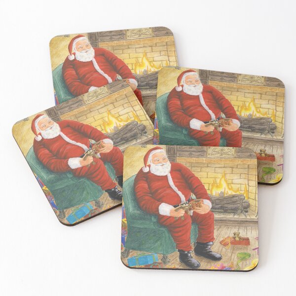 Item preview, Santa preparing the presents designed and sold by CountM.