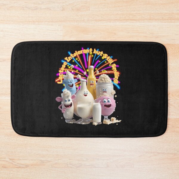 Item preview, LACTOSE INTOLERANCE BUT STILL  SMILING designed and sold by carlos crane.