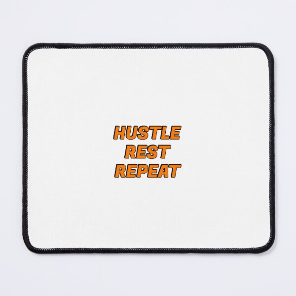 Item preview, Hustle Rest Repeat - positive affirmations for success  - Hustle quotes designed and sold by Inspirationmotivation.