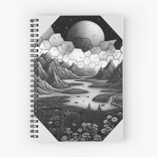Item preview, Hexagonal Horizons designed and sold by HiredJustice.