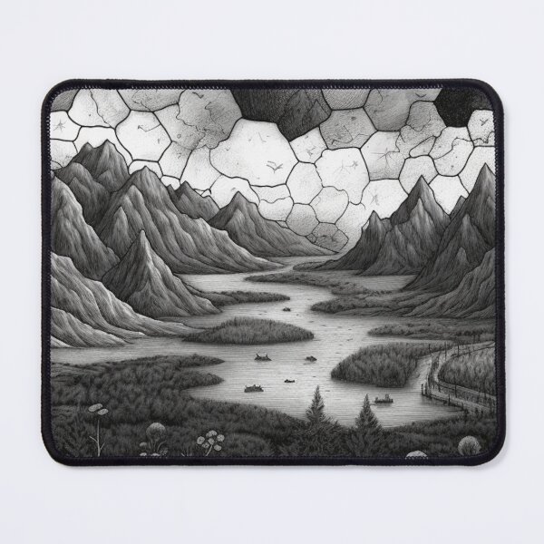 Item preview, Hexagonal Horizons designed and sold by HiredJustice.