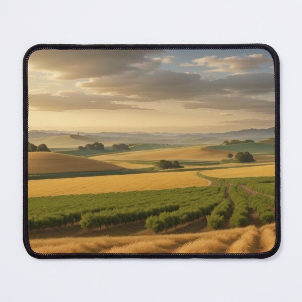 Item preview, agricultural landscape, sunset, autumn, hills designed and sold by Damian Sobczyk.