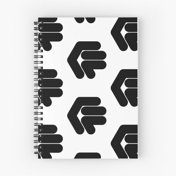Item preview, Abstract hexagonal geometric: Black Uppercase Letter F designed and sold by SnedLab.