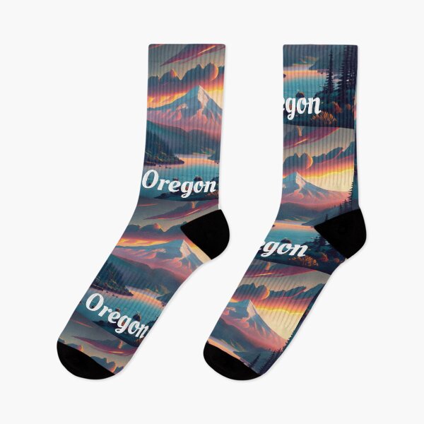 Item preview, Oregon Mountain River And Trees Design designed and sold by OregonsOwn.