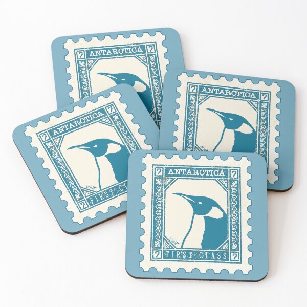 Item preview, ANTARCTICA-the emperor penguin postage designed and sold by NozomiStudio2.