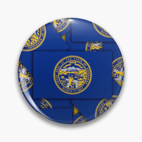 Item preview, NEBRASKA Flag Phone Cases & Other Products (1) designed and sold by mpodger.