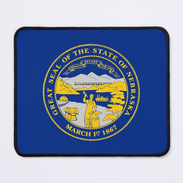 Item preview, NEBRASKA Flag Phone Cases & Other Products (1) designed and sold by mpodger.