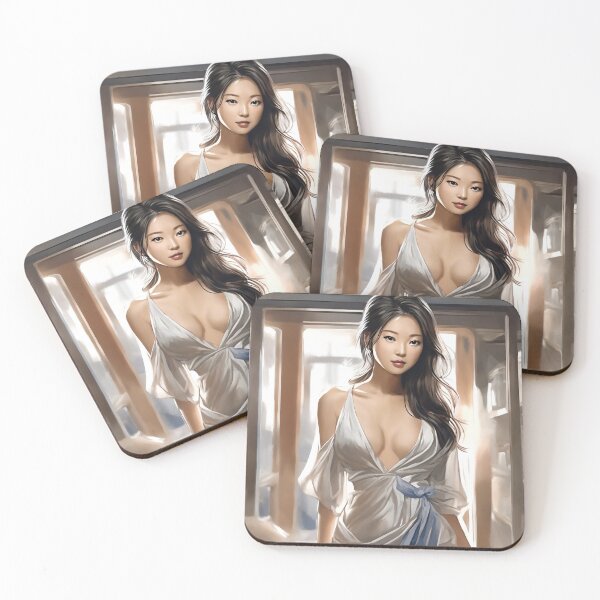 Item preview, Cute sexy Hot Girl Beautiful paint attractive woman designed and sold by Beaurix.