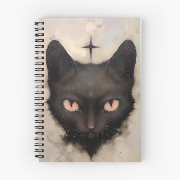 Item preview, Spooky Gothic Black Cat designed and sold by Immarcescible.