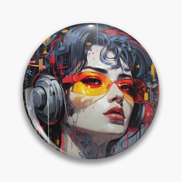 Item preview, Art Design Beautiful Cyber Woman designed and sold by Junkie Ai.