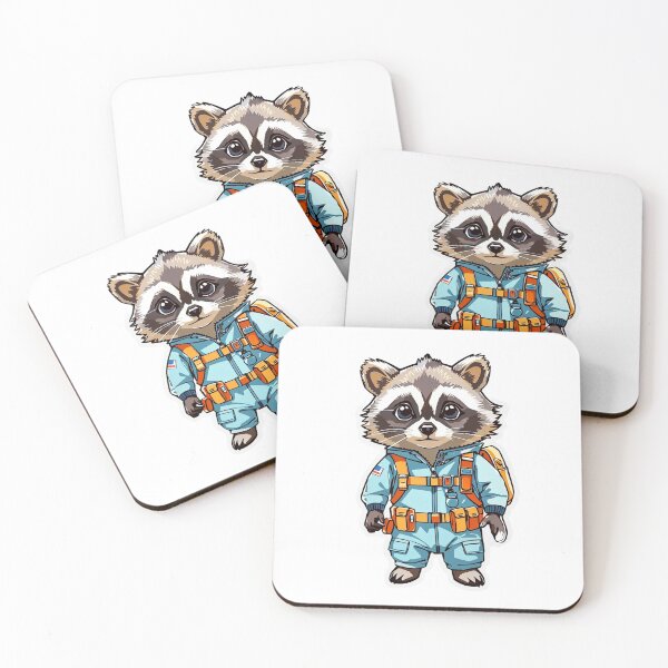 Item preview, 911 Emgergency Racoon  designed and sold by LabZoidd.