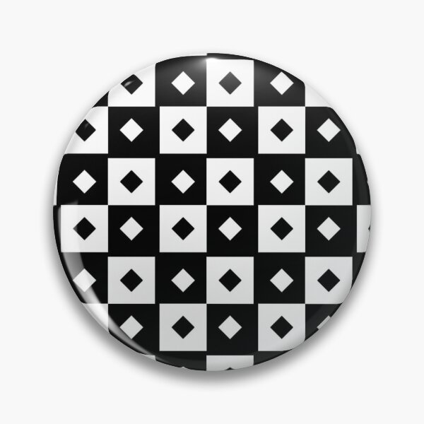 Item preview, Black White Checkerboard Diamond Squares Pattern, Gift Geometry Lovers, Chic Contrast, Monochrome Artistic Minimal designed and sold by PenguinForests.