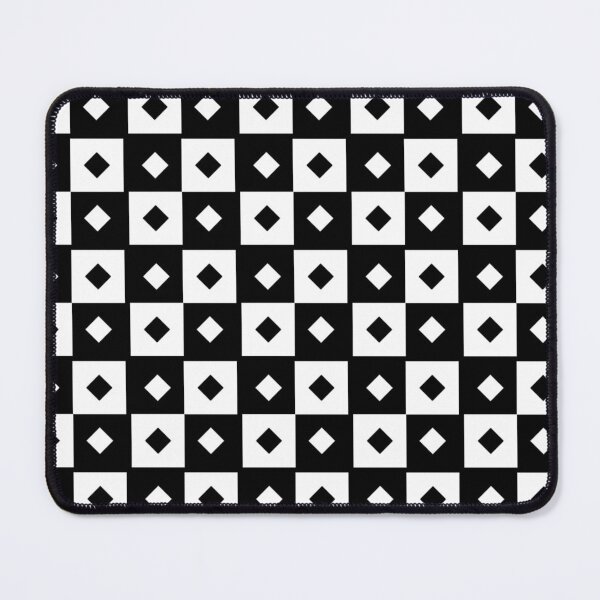 Item preview, Black White Checkerboard Diamond Squares Pattern, Gift Geometry Lovers, Chic Contrast, Monochrome Artistic Minimal designed and sold by PenguinForests.