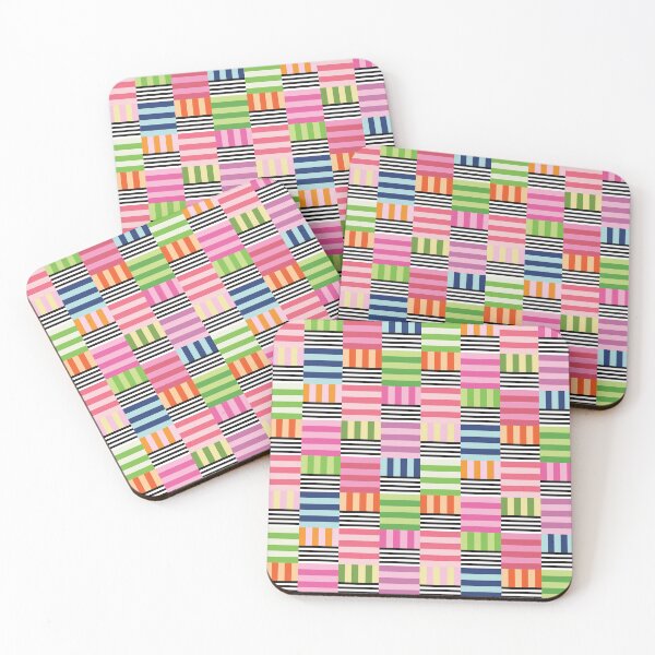 Item preview, Nautical Stripe - Pink designed and sold by BayhillStudio.