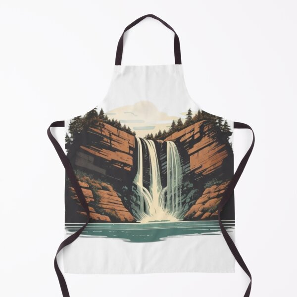 Item preview, Retro waterfall designed and sold by Tuczykson.