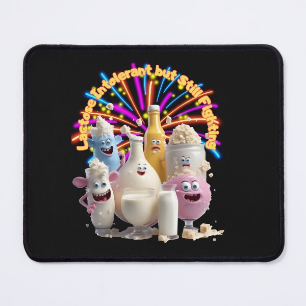 Item preview, LACTOSE INTOLERANCE BUT STILL  FIGHTING designed and sold by carlos crane.