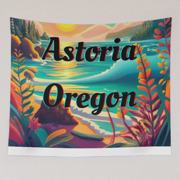 Item preview, Astoria Oregon Beach Design designed and sold by OregonsOwn.