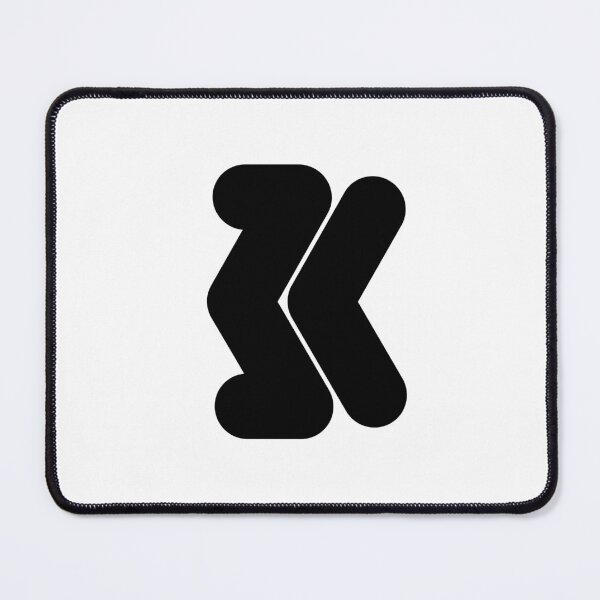 Item preview, Abstract hexagonal geometric: Black Uppercase Letter I designed and sold by SnedLab.