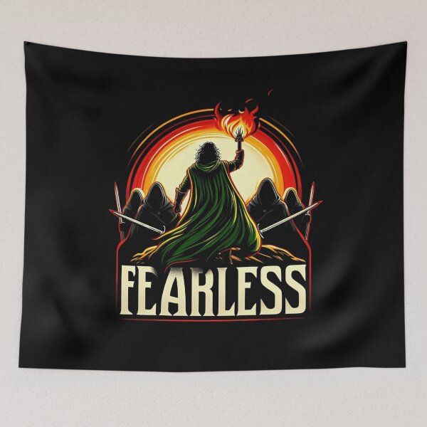 Item preview, Fearless - Fiery Stand Off - Fantasy designed and sold by Fenay Designs.