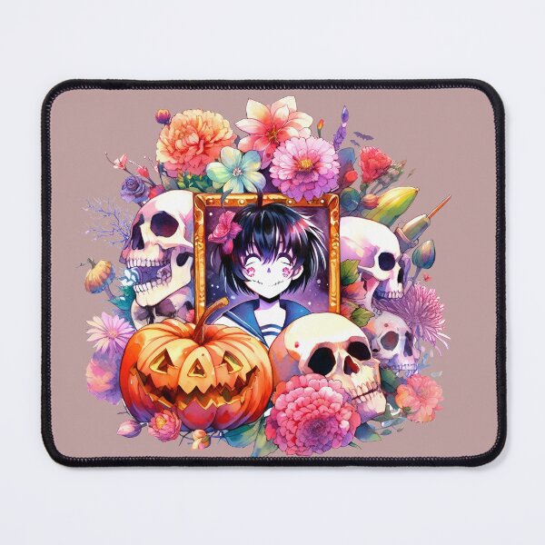 Item preview, 9 anime Halloween stickers - Day of the dead designed and sold by DRAGONFIASCO.