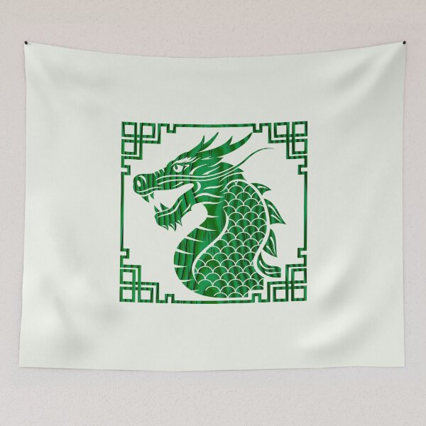 Item preview, Green wooden dragon - symbol of the year designed and sold by al-mi-ko.