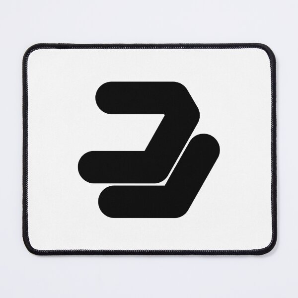 Item preview, Abstract hexagonal geometric: Black Uppercase Letter J designed and sold by SnedLab.