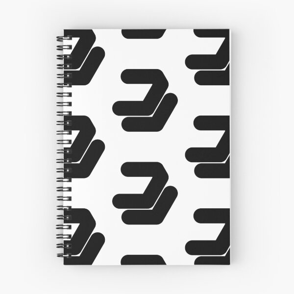 Item preview, Abstract hexagonal geometric: Black Uppercase Letter J designed and sold by SnedLab.