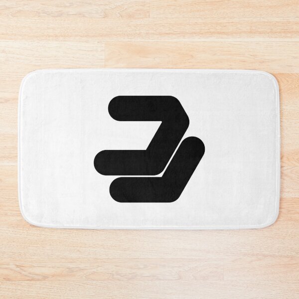 Item preview, Abstract hexagonal geometric: Black Uppercase Letter J designed and sold by SnedLab.