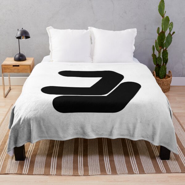 Item preview, Abstract hexagonal geometric: Black Uppercase Letter J designed and sold by SnedLab.