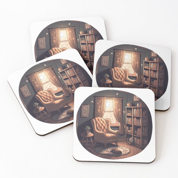 Item preview, Book Nook Coziness designed and sold by HiredJustice.