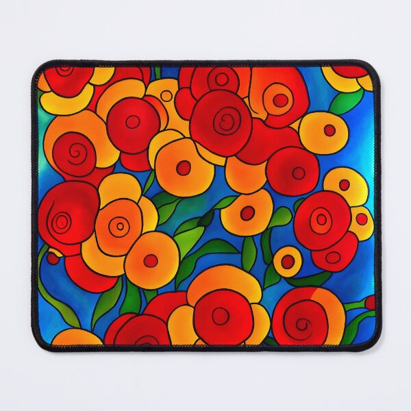 Item preview, Kaleidoscope Blooms designed and sold by CraftFusionArt.