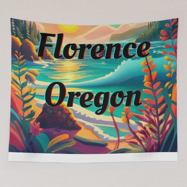 Item preview, Florence Oregon Beach Design designed and sold by OregonsOwn.