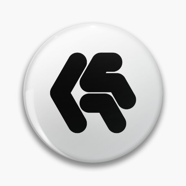 Item preview, Abstract hexagonal geometric: Black Uppercase Letter K designed and sold by SnedLab.