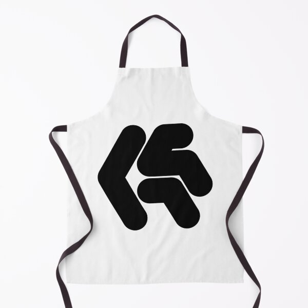 Item preview, Abstract hexagonal geometric: Black Uppercase Letter K designed and sold by SnedLab.