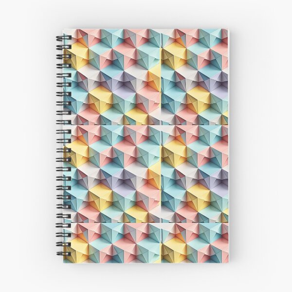 Item preview, colorful 3d geometric design designed and sold by PersoPrints.