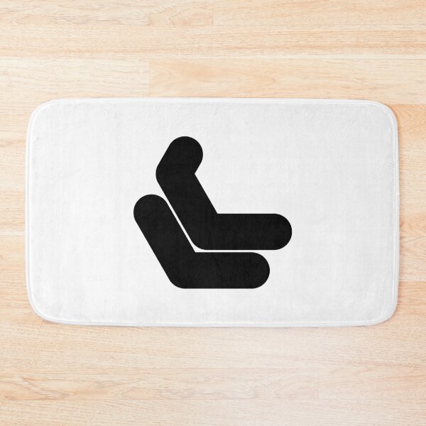 Item preview, Abstract hexagonal geometric: Black Uppercase Letter L designed and sold by SnedLab.