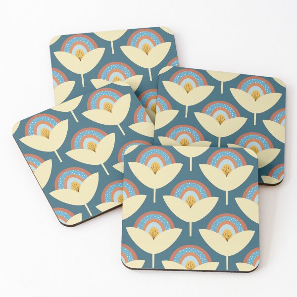 Item preview, retro flowers designed and sold by Zeewind.