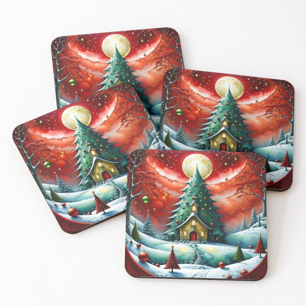 Item preview, Surreal Yule Dreams Unveiled designed and sold by andycorah.