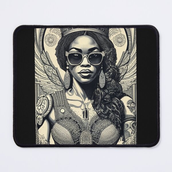 Item preview, Queen with glasses designed and sold by TeeGraphicPro.