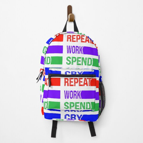 Item preview, Work, spend, cry, repeat Pt2 designed and sold by TJHstudio.