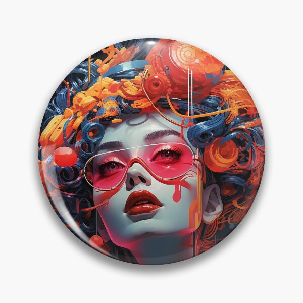 Item preview, Art Design Beautiful Cyber Woman designed and sold by Junkie Ai.