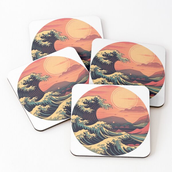 Item preview, Japanese Wave Serenity designed and sold by HiredJustice.