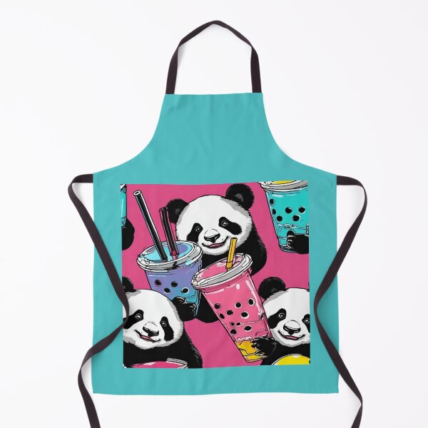 Item preview, Panda Bubble Tea Party designed and sold by stargazerhill.