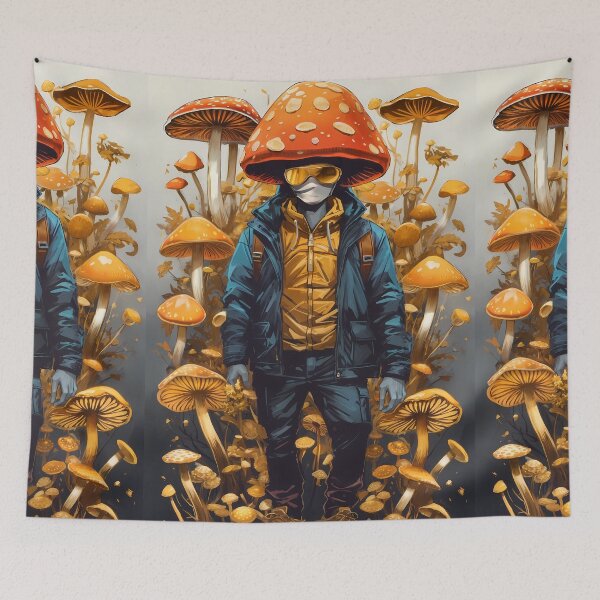 Item preview, Mushroom Man coming to your town designed and sold by wojysmokes.